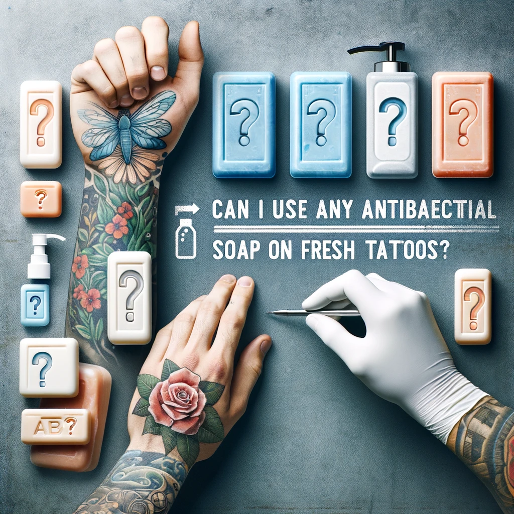 Can I use Any Antibacterial Soap on Fresh Tattoos