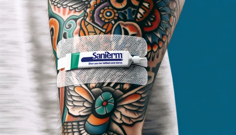 How Long to Keep Saniderm on Tattoo