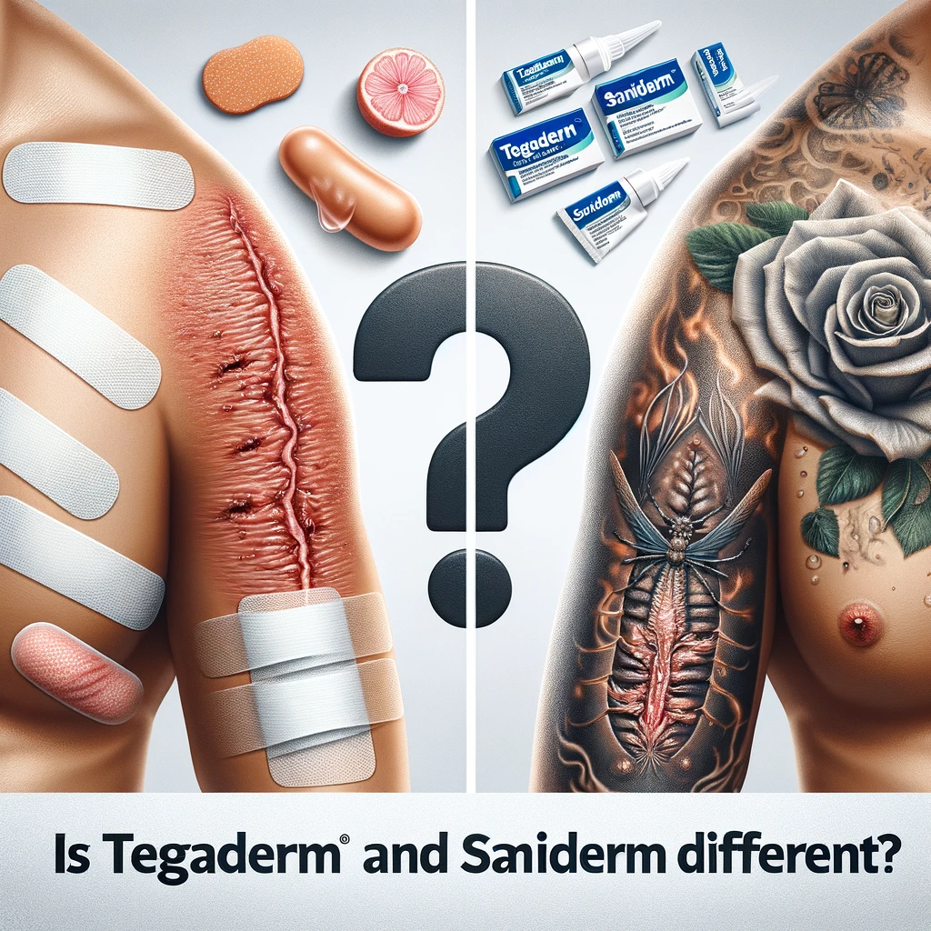 Is Tegaderm And Saniderm Different