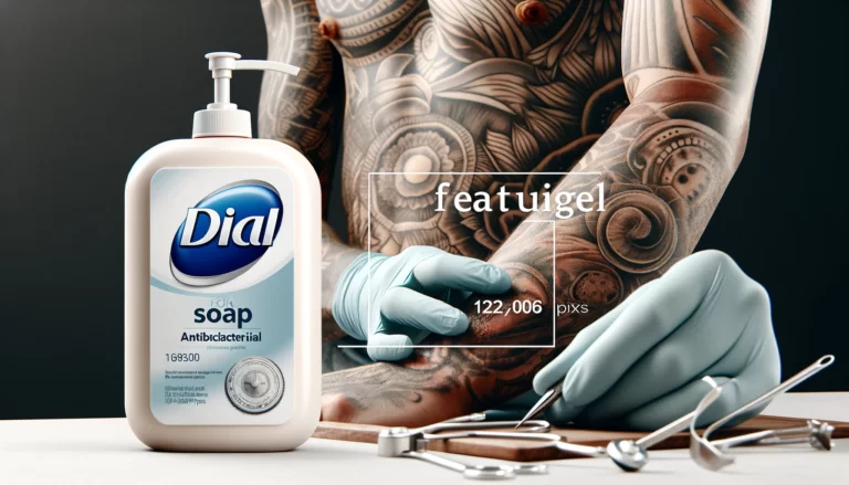 dial soap for tattoos