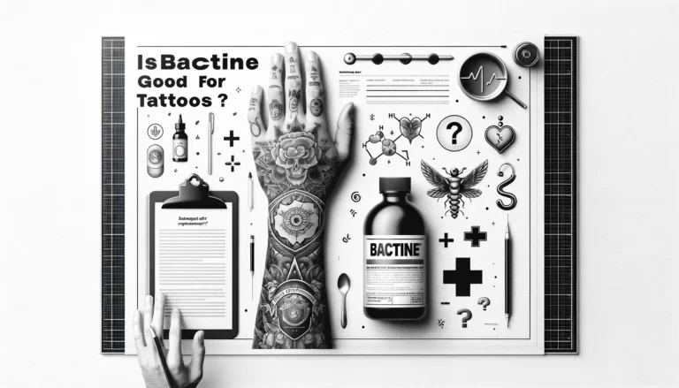 is bactine good for tattoos